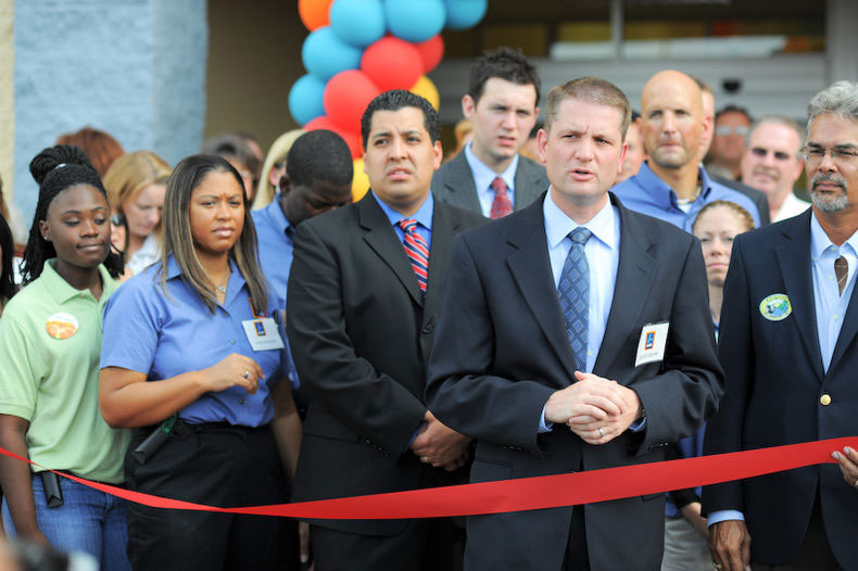 ALDI grand opening event