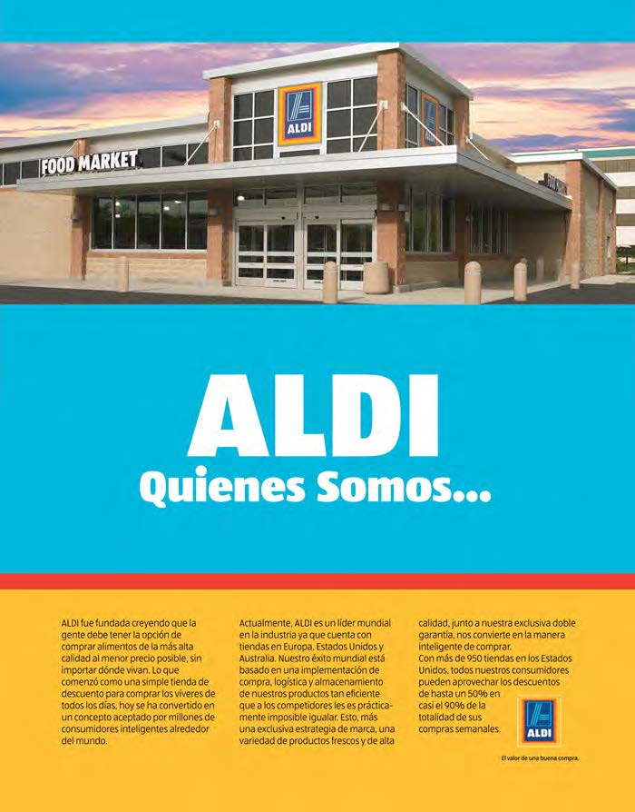 ALDI Hispanic flyer