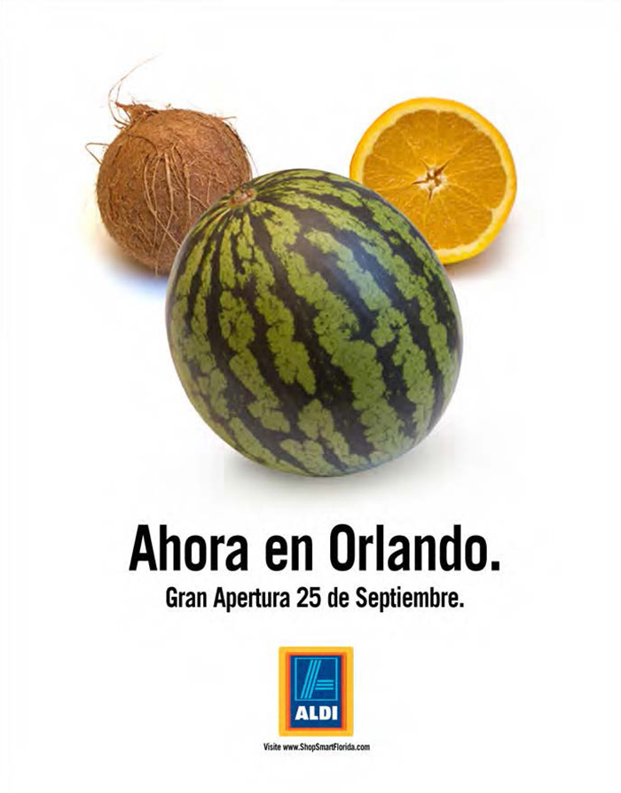 ALDI fruit ad