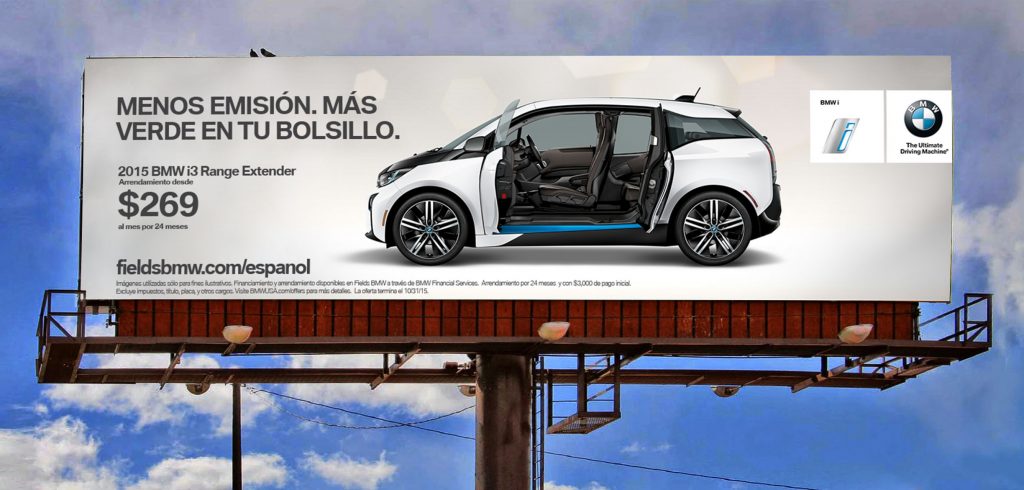 Less Emission. More green in Your Pocket — BMW campaign