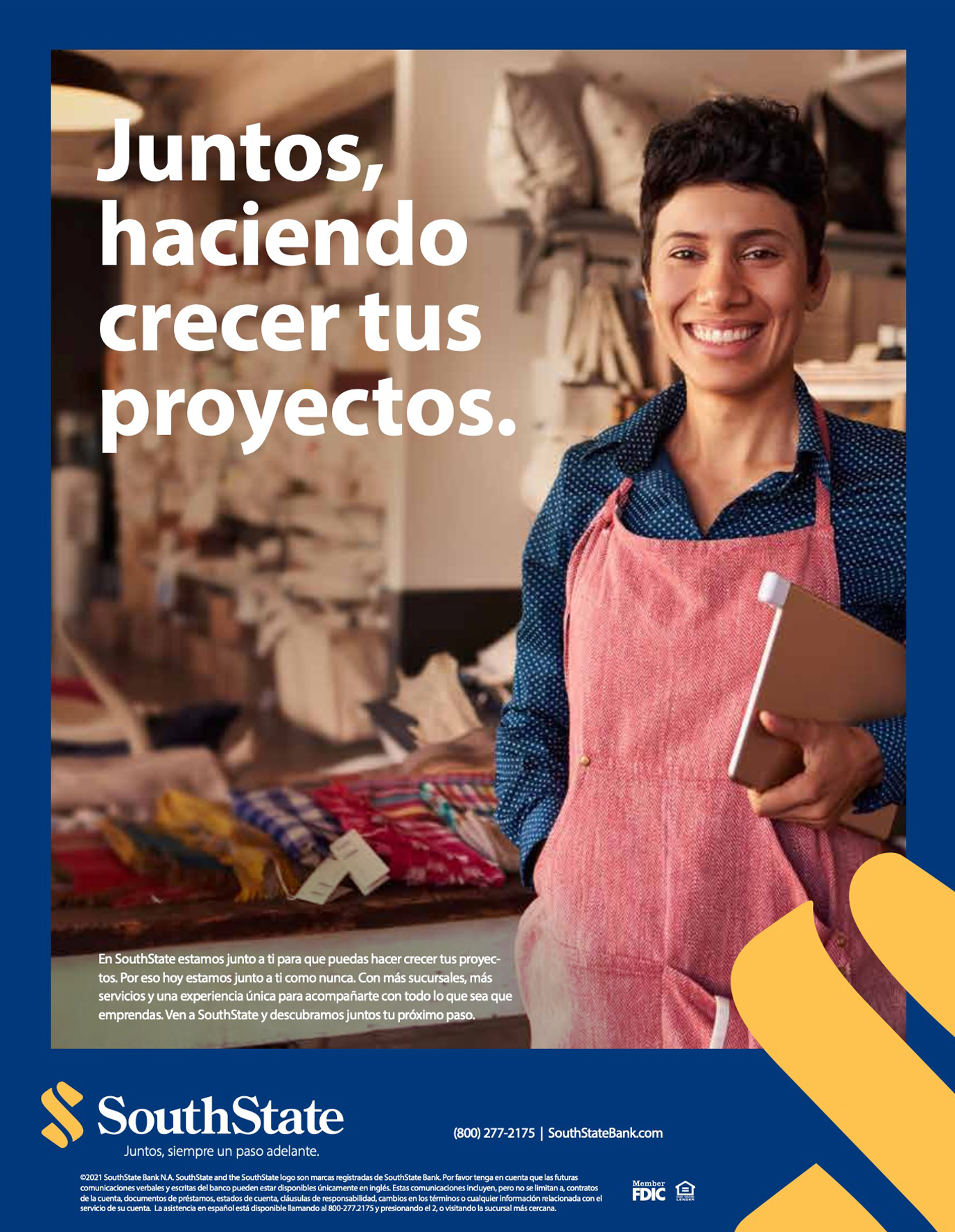 Juntos, haciendo crecer tus proyectos — SouthState Bank